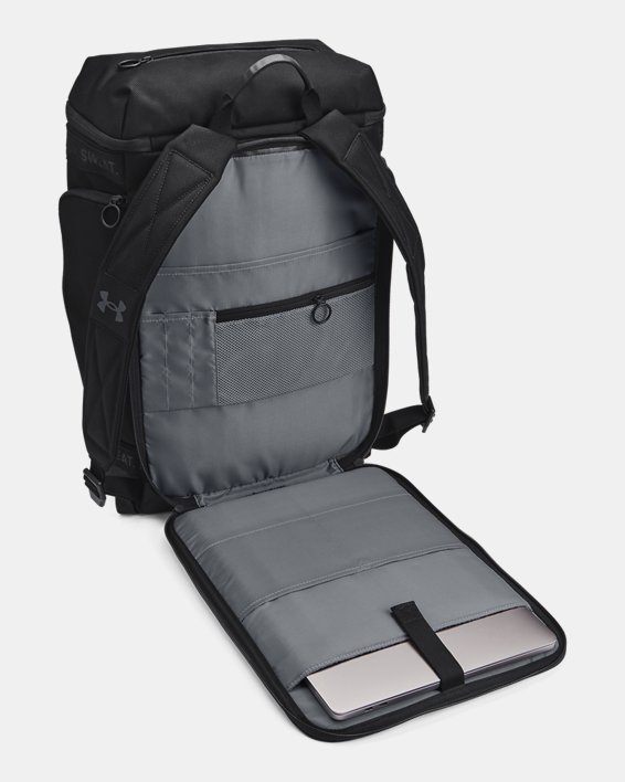 Project Rock Pro Box Backpack, Black, pdpMainDesktop image number 4